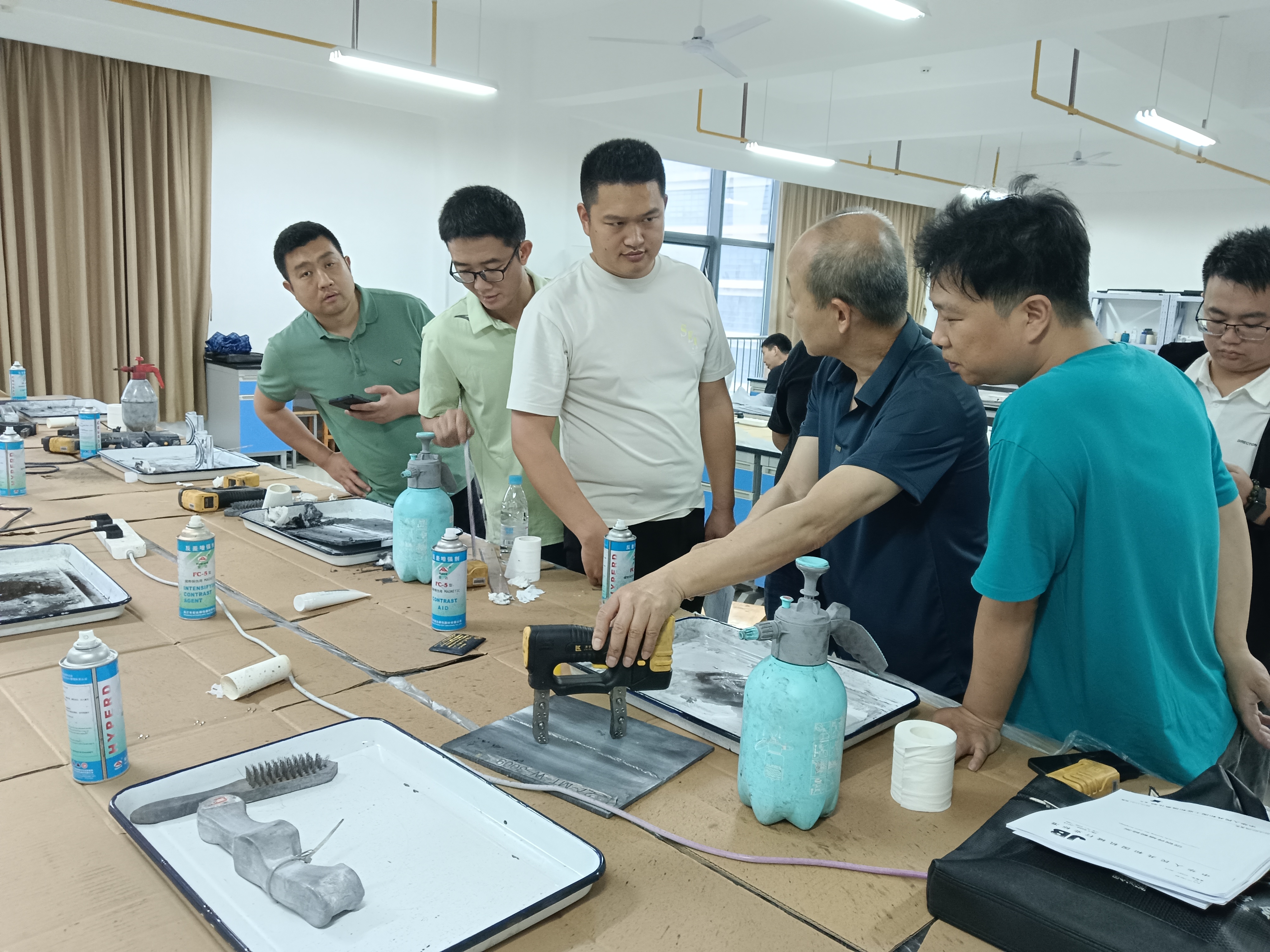 湖北工業(yè)大學(xué)機(jī)械工程學(xué)會無損檢測學(xué)會人員培訓(xùn)